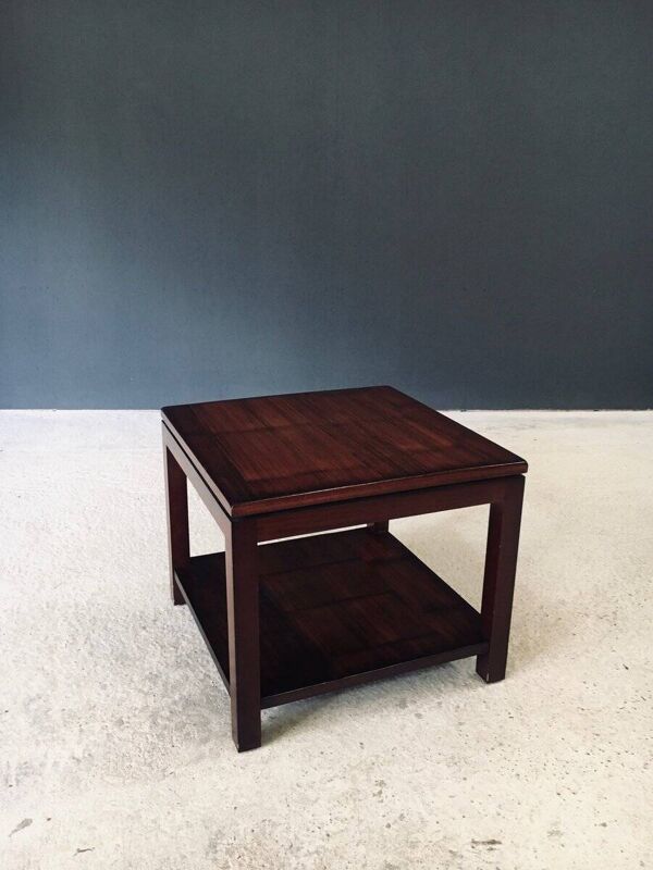 Postmodern Bamboo Side Table from Axel Vervoordt, Belgium, 1980s