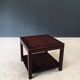 Postmodern Bamboo Side Table by Axel Vervoordt, Belgium, 1980s