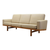 Canapé en chêne, design danois, années 1960, designer : Hans J. Wegner