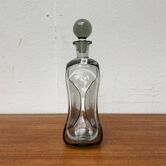 Grande bouteille Kluk Kluk en verre de Holmegaard, années 1970