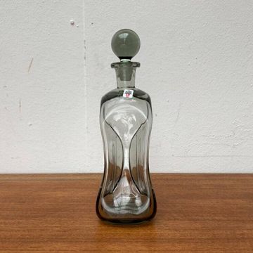 Grande bouteille Kluk Kluk en verre de Holmegaard, années 1970