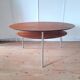 Belle table basse ovale tripode danoise