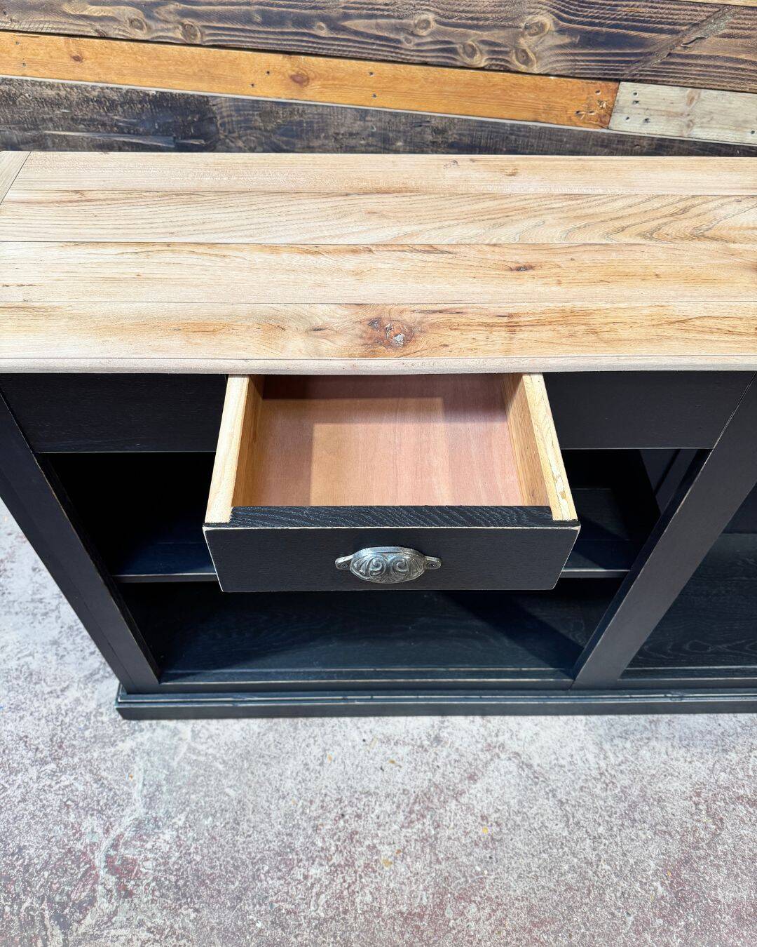 Vintage workshop furniture revamped from the 1950s.
