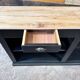Vintage workshop furniture revamped from the 1950s.