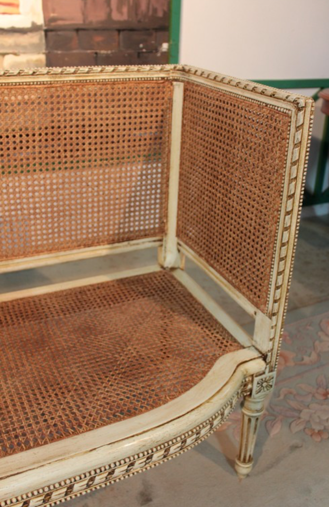 Sofa Louis XVI cane XX