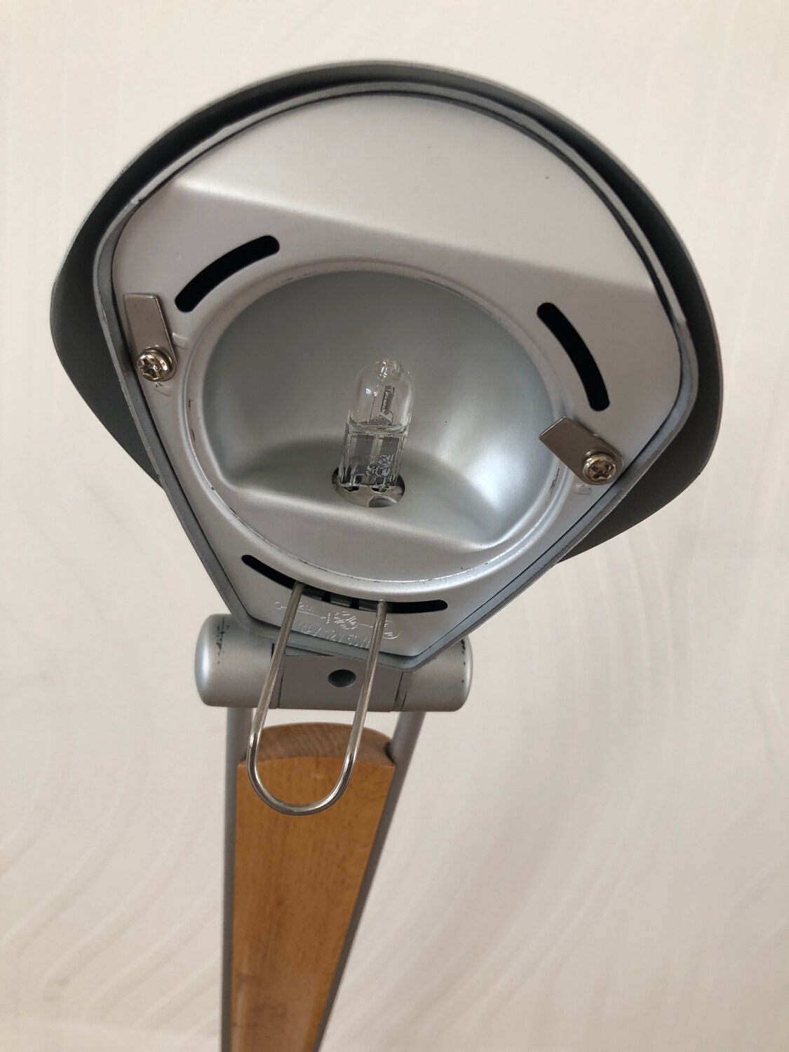 Desk lamp halogen design and vintage elora