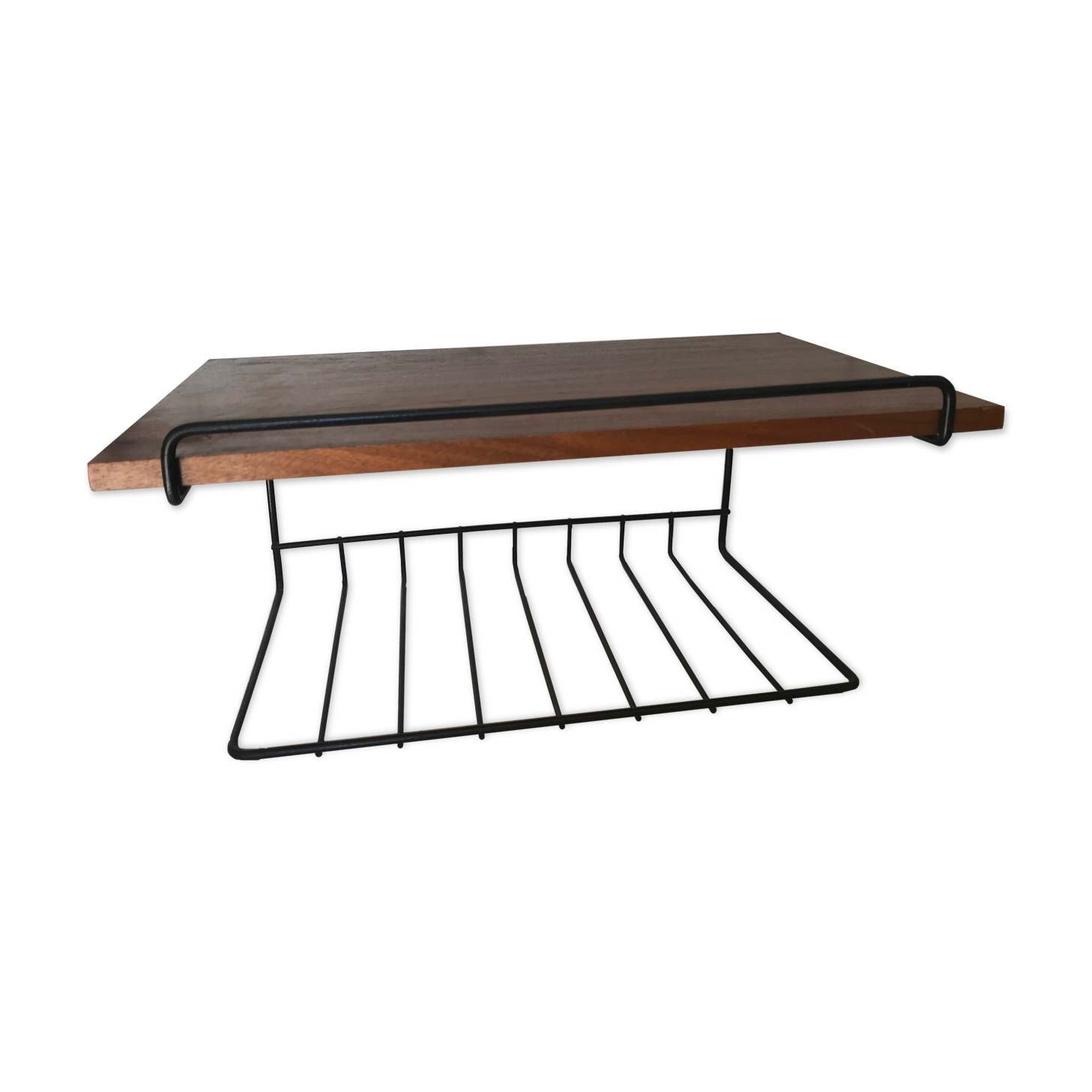 Vintage mid-century string shelf