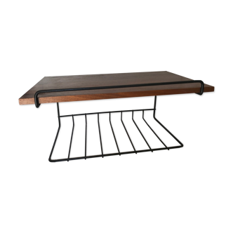 Vintage mid-century string shelf