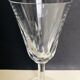 4 Glass of cut crystal wine from Saint Louis Cerdanya model