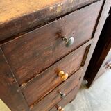 2 commodes, chevets en bois