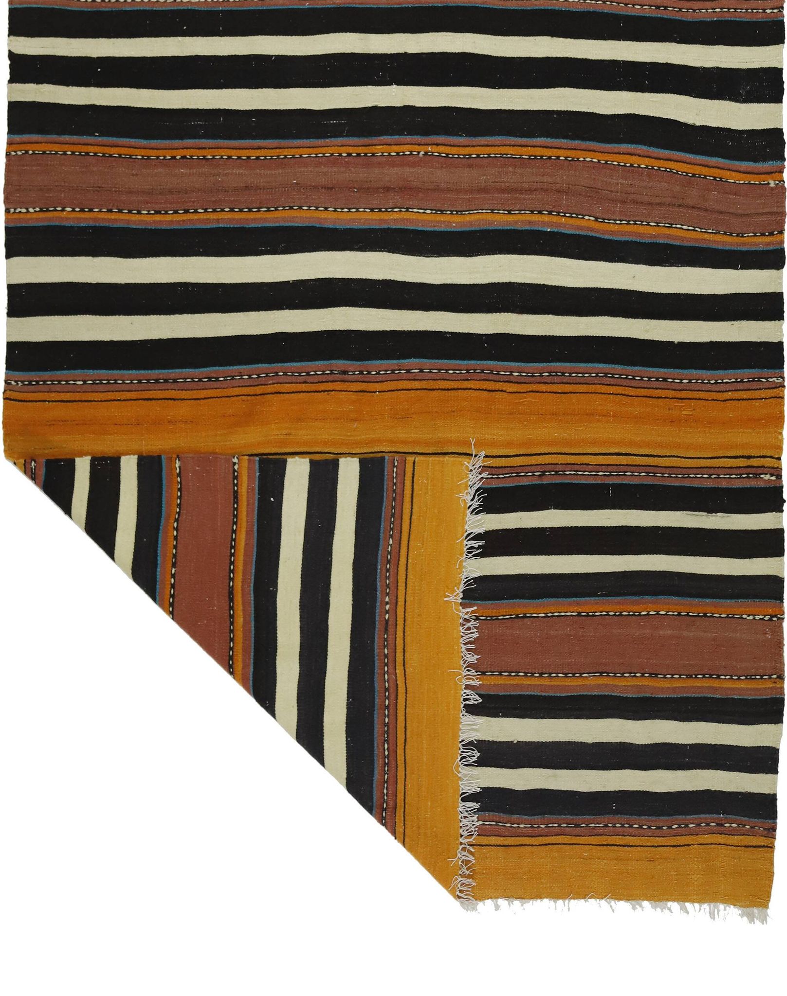Authentic Vintage Turkish Kilims & Handwoven Rugs – Unique Home Decor Pieces 142X 261 cm