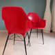 Pair of Vintage Space Age Red Armchairs 1970