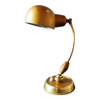 Antique Bauhaus style articulated desk lamp