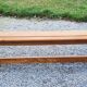 Solid elm bench from the 70s