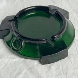 Cendrier vert en verre 70