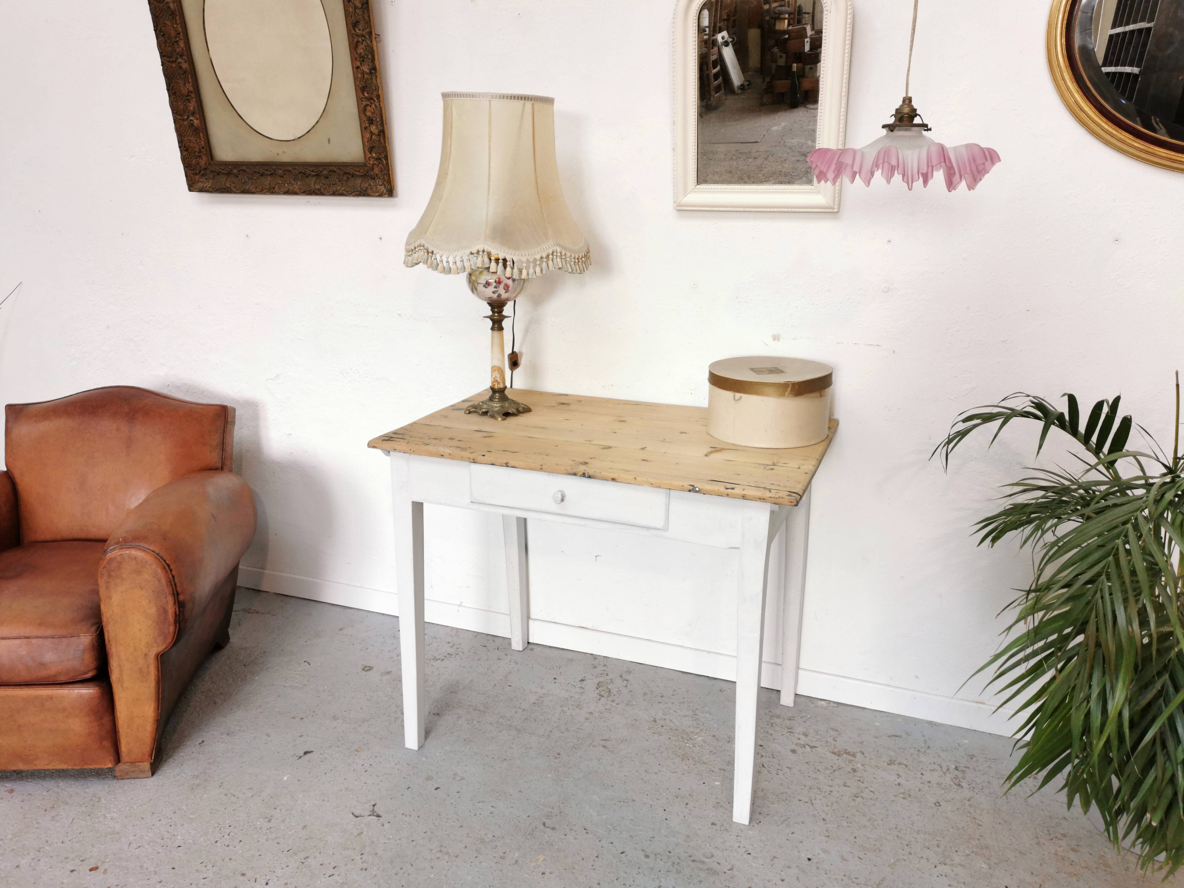 Table de ferme vintage
