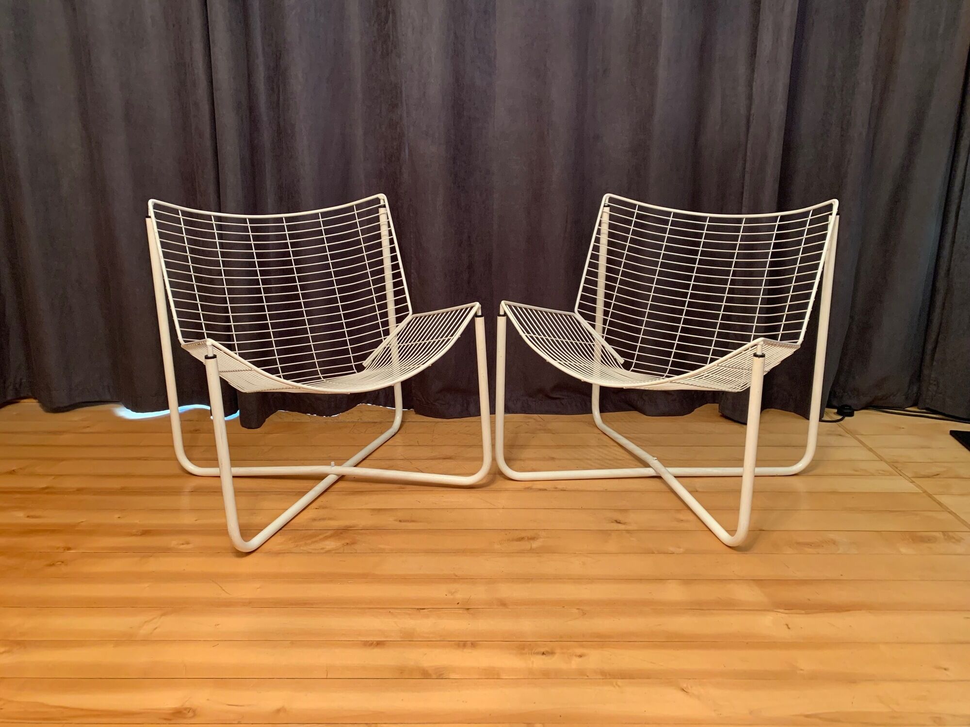 Pair of Järpen armchairs by Niels Gammelgaard, Ikea, 1980s