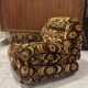 1970s psychedelic armchair