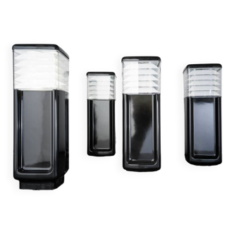 Philips garden column lights,1980s.