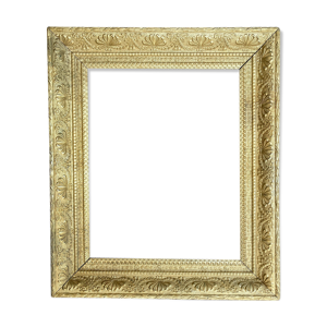 cadre ancien bois doré