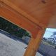 Brutalist style pine table from the 1970s.