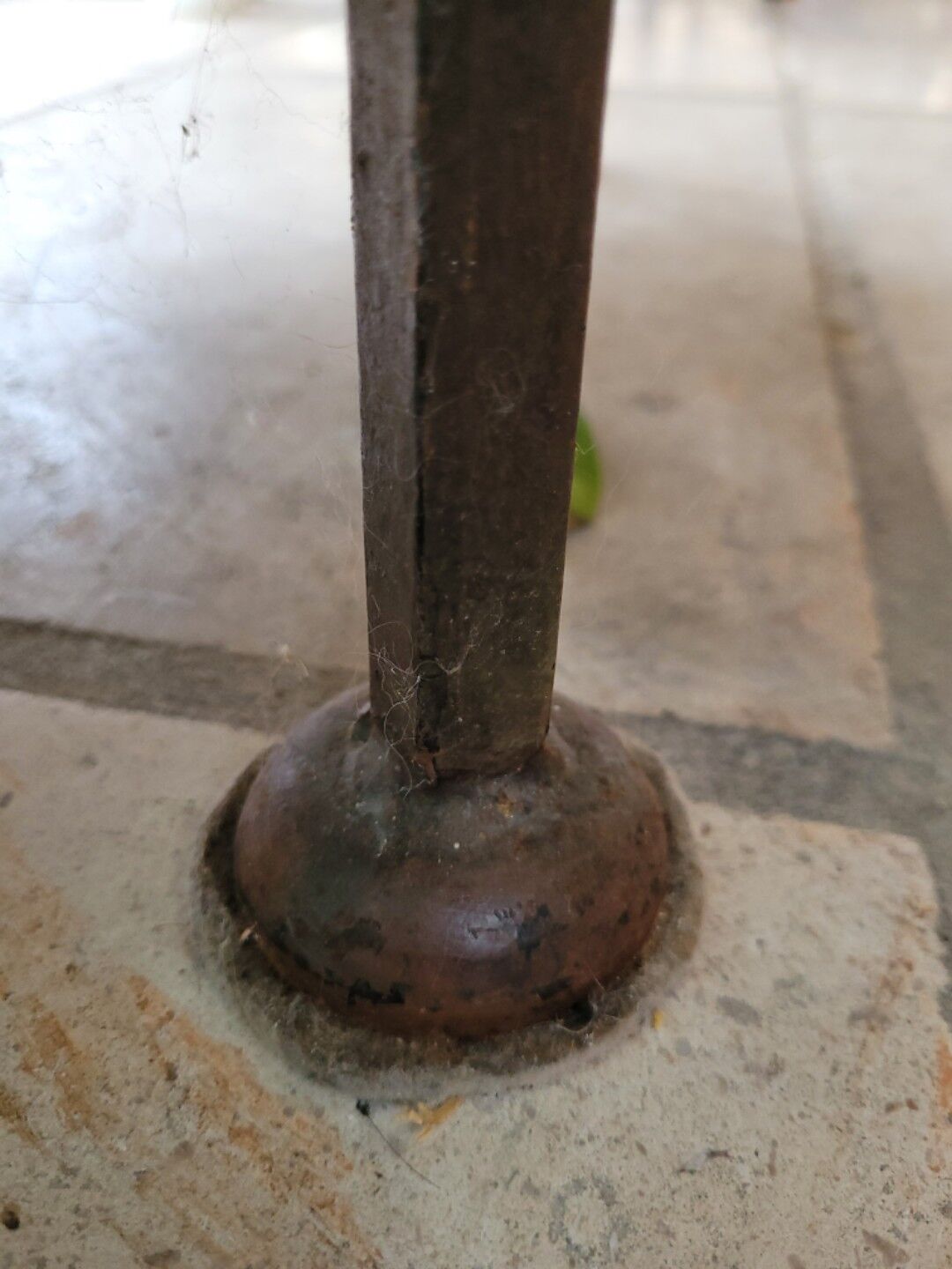 Wrought iron baker's grid.