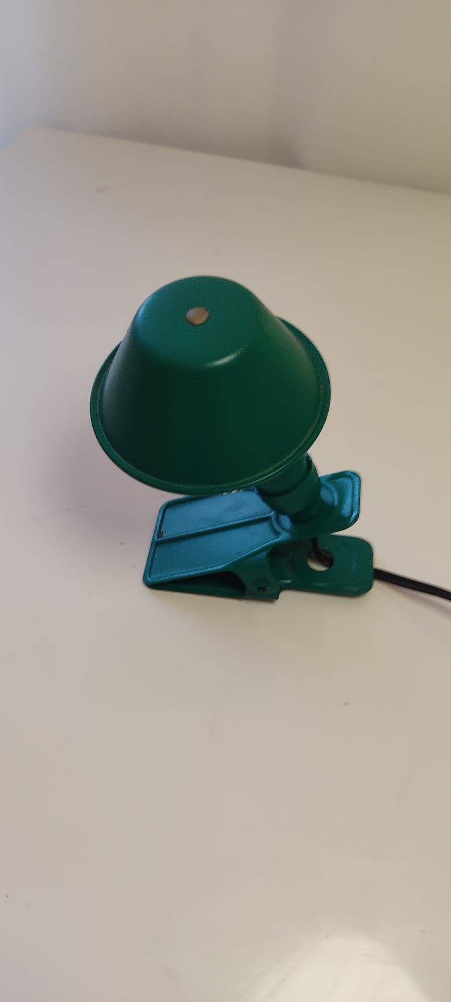 Vintage mushroom clip lamp from the 70s
