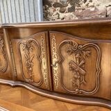 Provence sliding sideboard in walnut