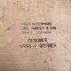 Set of 4 oak Hans Wegner Sawbuck model CH29 chairs by Carl Hansen and Son