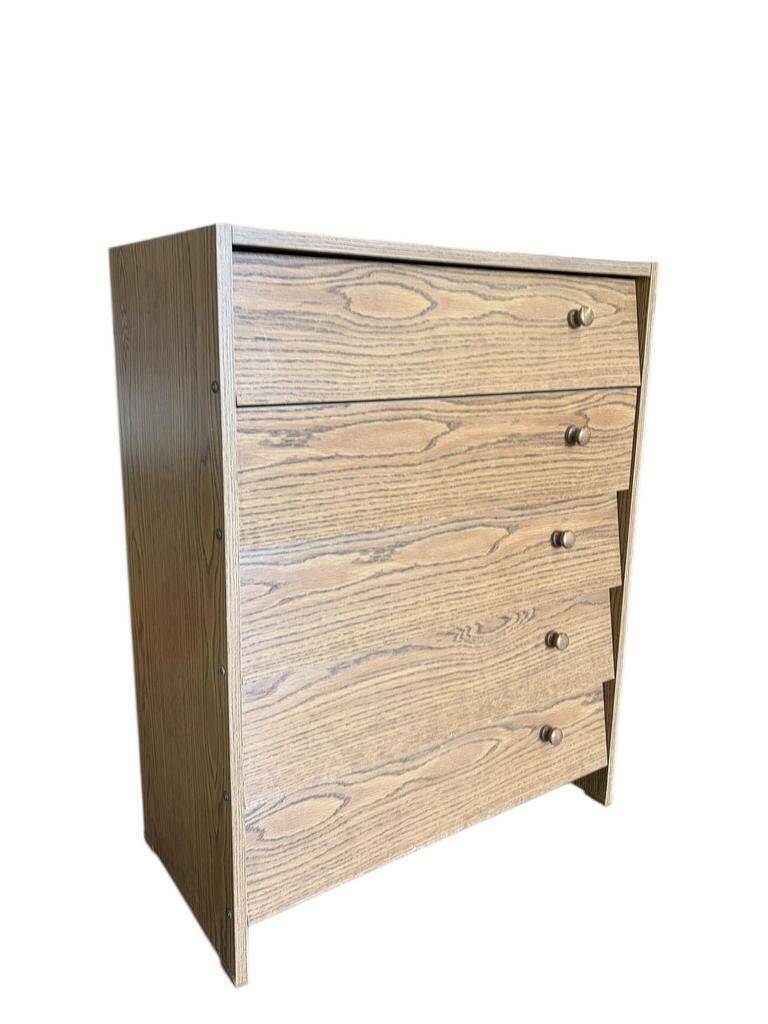 Vintage wooden shoe cabinet / drop-leaf furniture