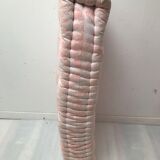 Vintage fabric bench end bed