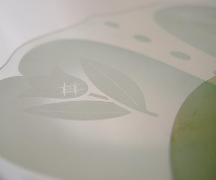 Copper pendant light from the 40s