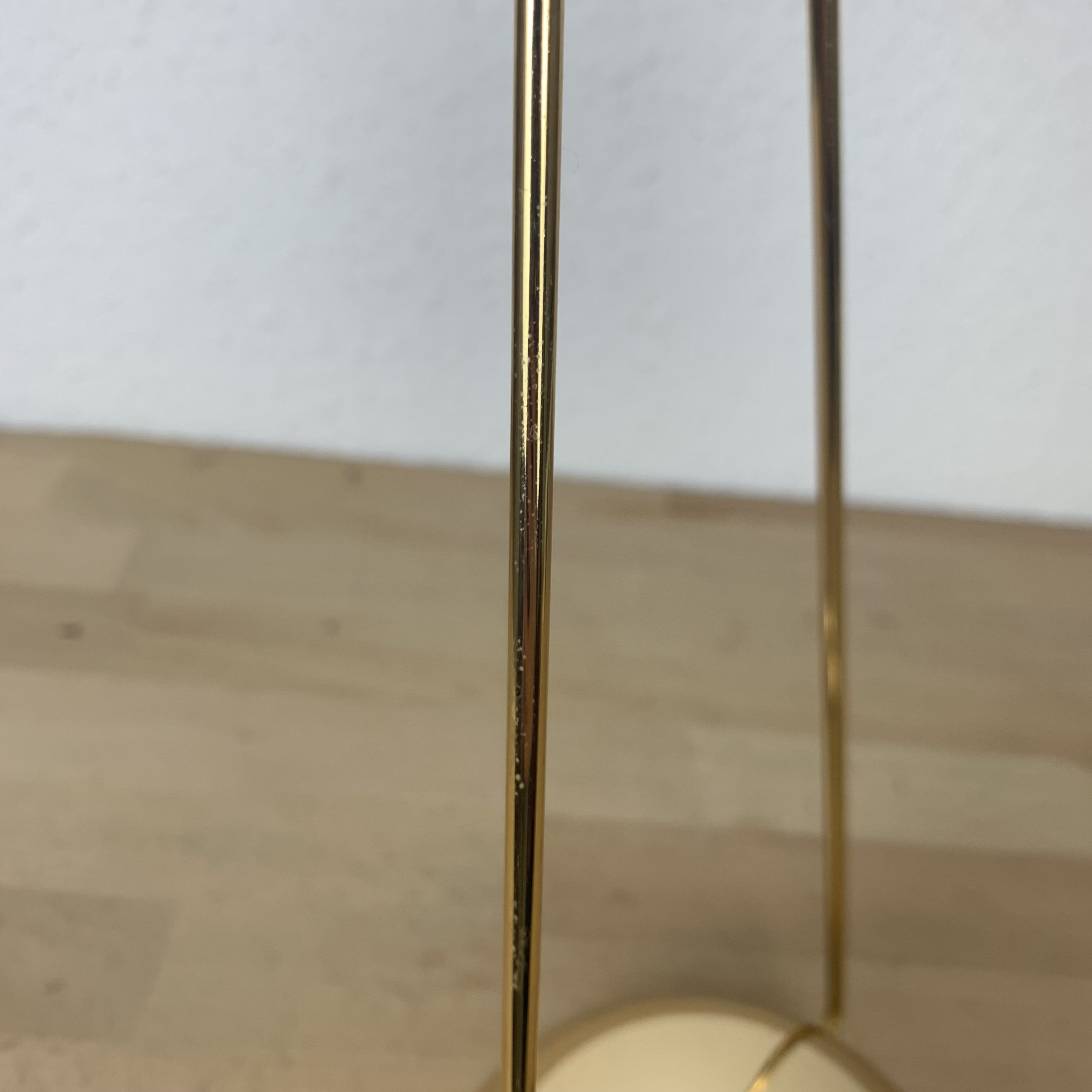 Meridiana lamp by Paolo Piva for Stefano Cevoli, gilded