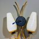 Applique murale double en verre