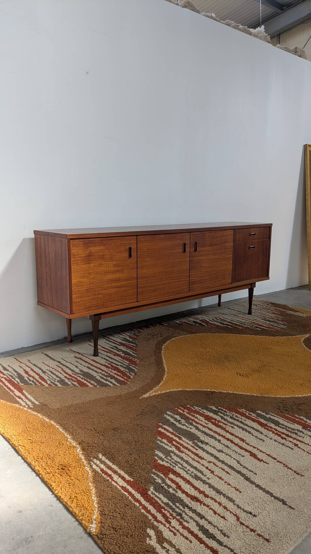 Vintage Scandinavian design sideboard