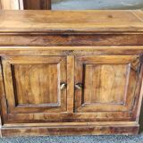 Buffet Louis Philippe walnut 2 doors a drawer