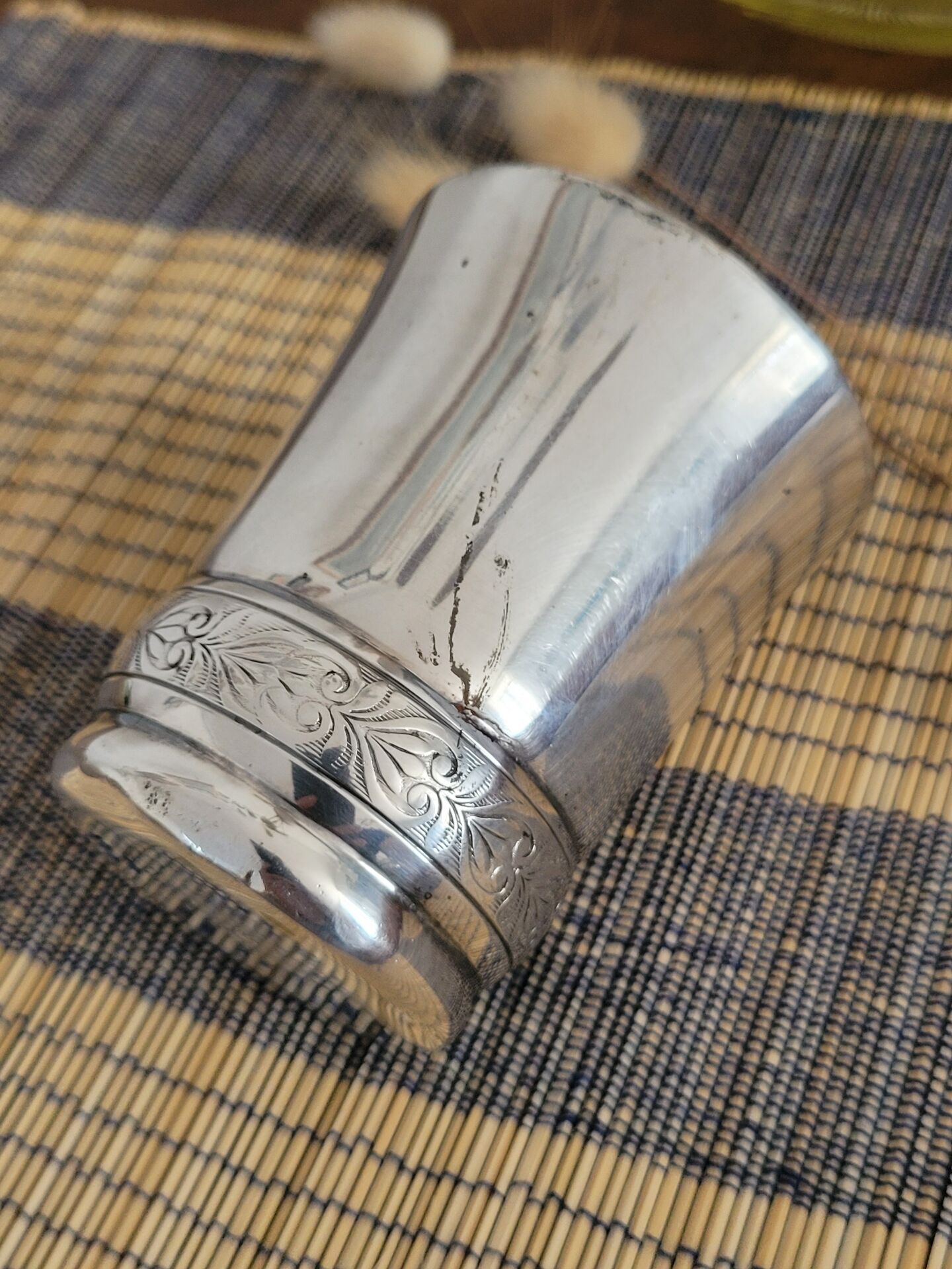 Silver timbale Gulden