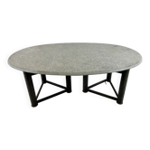 Table à manger ovale années 1970