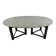 Oval dining table 1970s