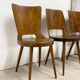 4 chaises Baumann Mondor et Dove