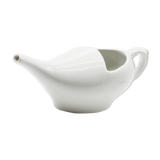 Saucier en céramique blanche