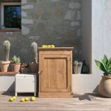 Raw wood sideboard