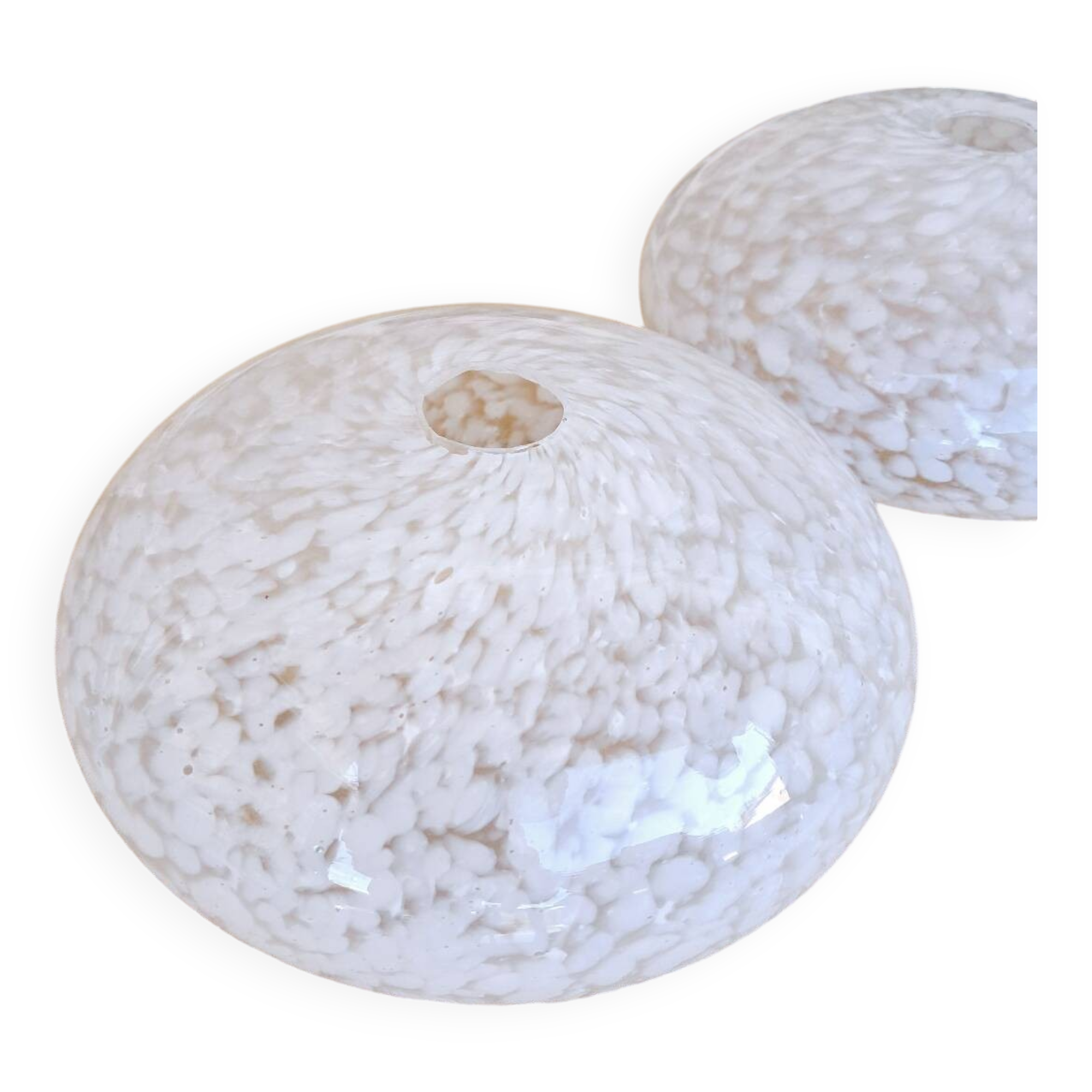 Clichy glass globe lampshade