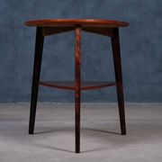 Table d'appoint en palissandre par Holger Georg Jensen, Danemark, années 1960.
