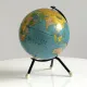Vintage 1960s metal globe
