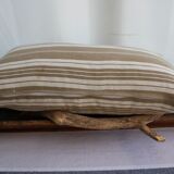 Striped cushion