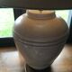 Pink ceramic lamp