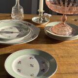 L'Amandinoise rose gold tart dish D30