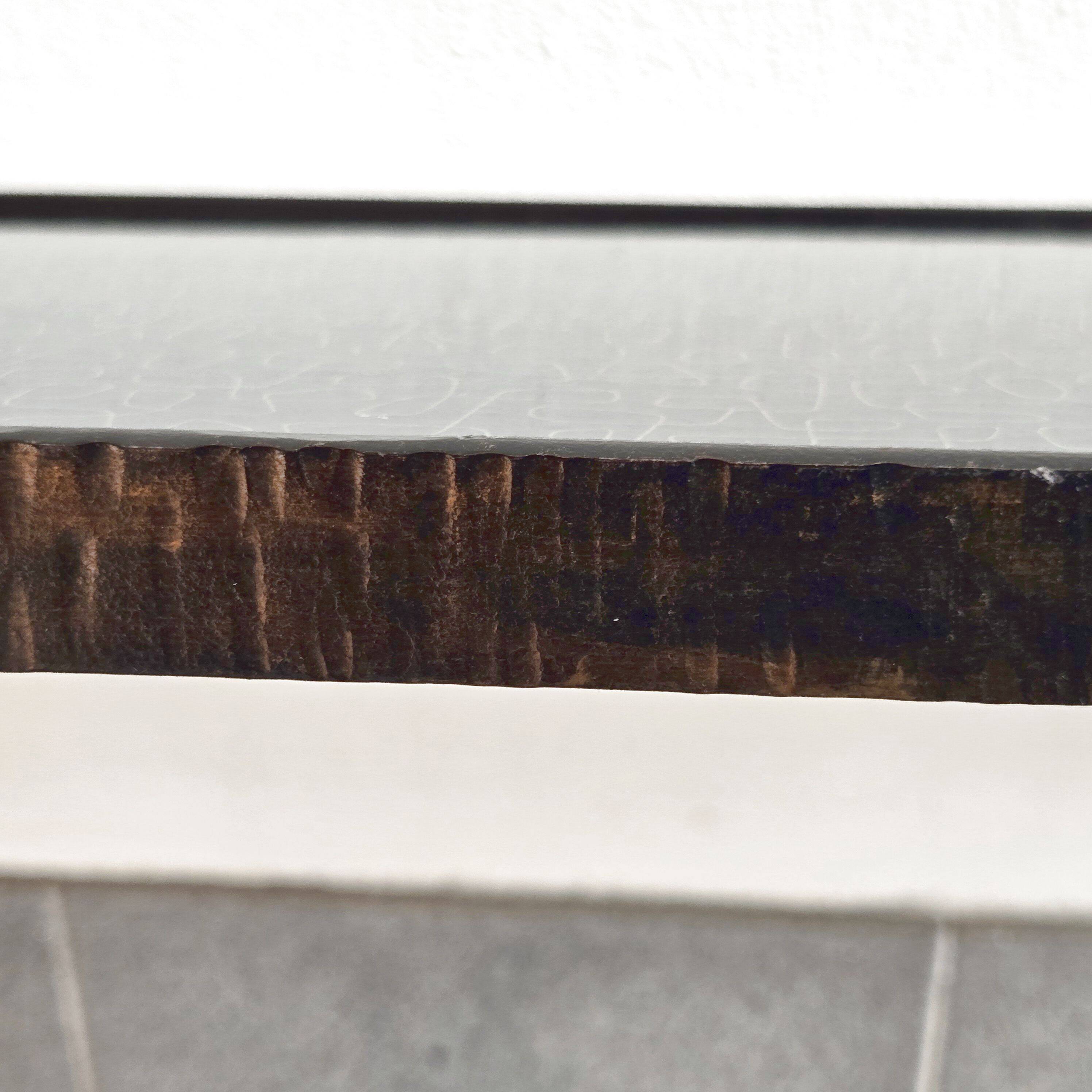 Vintage 1950s wall console shelf