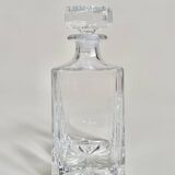 Cut crystal whisky carafe